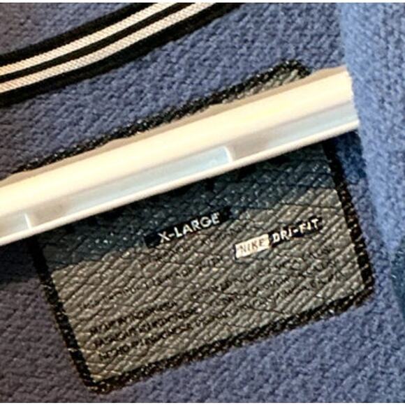 Men's Hurley XL Nike Dri-Fit Pull Over Hoodie Sweatshirt Blue Ultra Soft - Picture 4 of 6